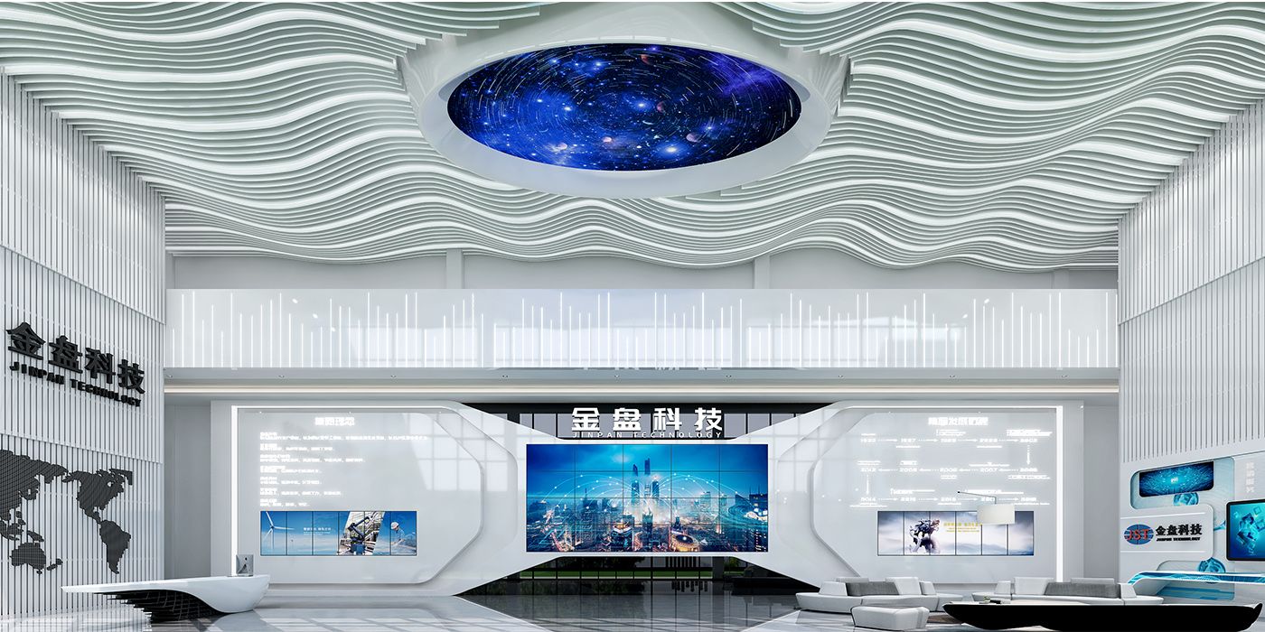 ?？诮鸨P科技數字化工廠展廳